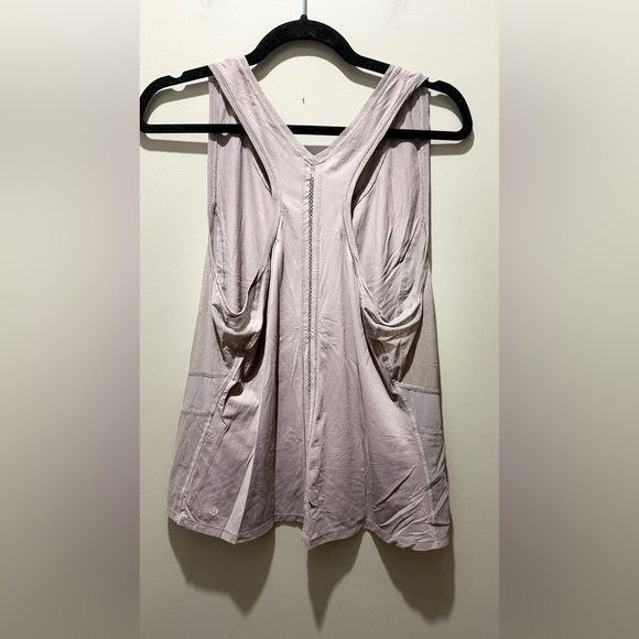 Lululemon Embodiment Tank Shirt - Dot Mesh Chome Dust - Picture 3 of 4